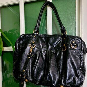 Latico Leathers MIMI Pleated Tote/ Laptop Bag